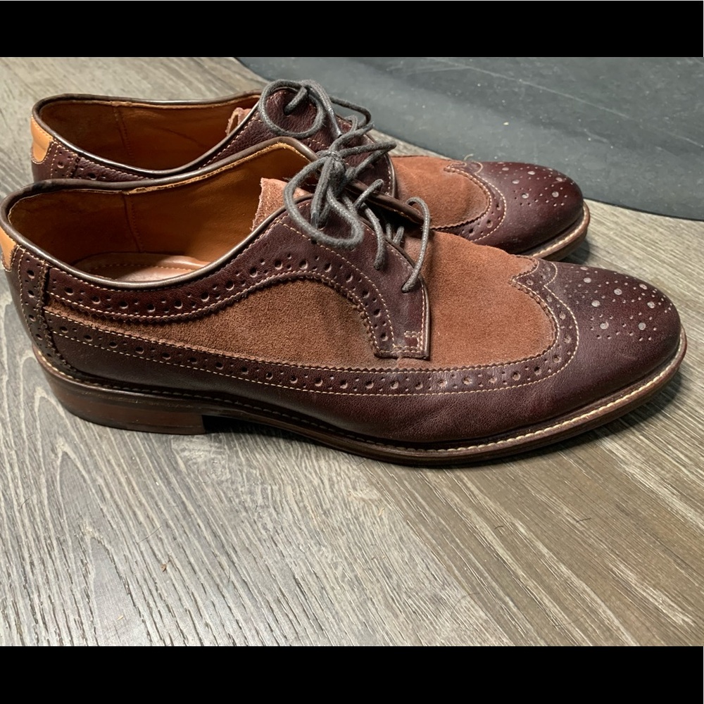 Brown Johnston & Murphys Men shoes 9.5